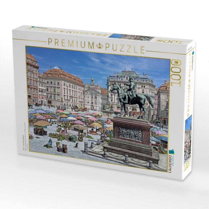 Wien - Hof (Marktplatz) - CALVENDO Foto-Puzzle'