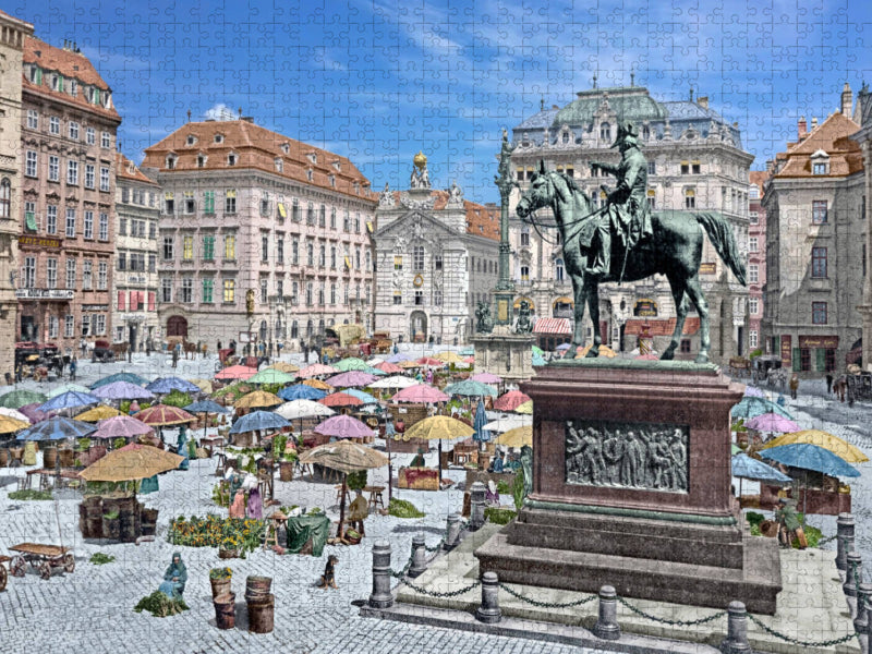 Wien - Hof (Marktplatz) - CALVENDO Foto-Puzzle'