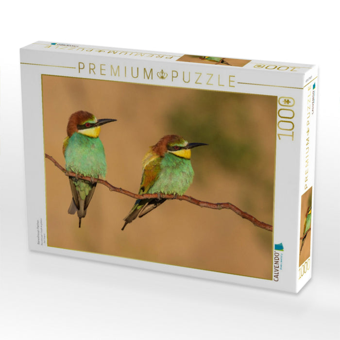 Bienenfresser-Pärchen - CALVENDO Foto-Puzzle'