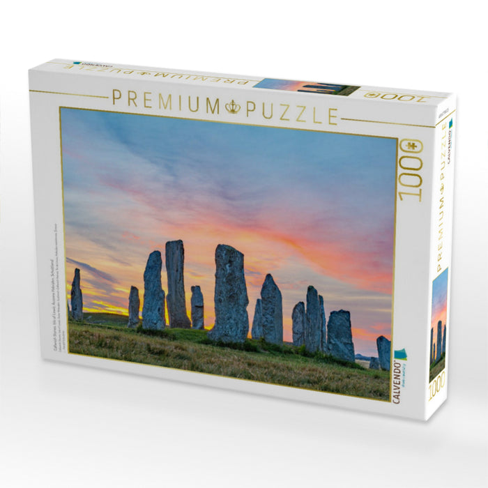 Callanish Stones, Isle of Lewis, Äussere Hebriden, Schottland - CALVENDO Foto-Puzzle'