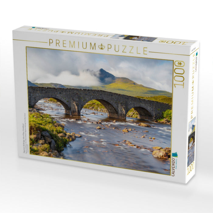 Sligachan Old Bridge, Isle of Skye, Schottland - CALVENDO Foto-Puzzle'