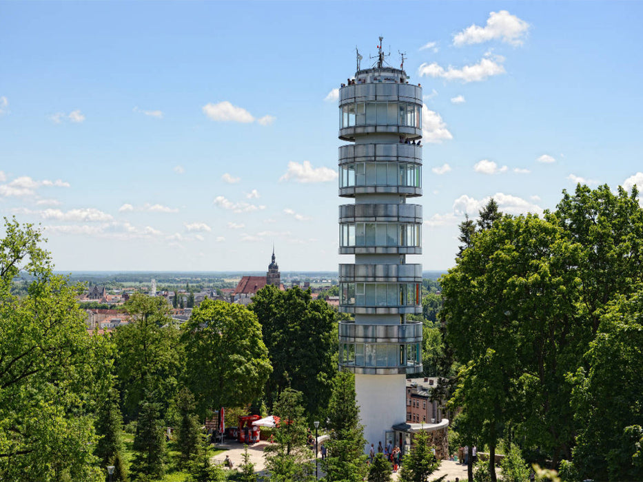 Aussichtsturm Friedenswarte auf dem Marienberg in Brandenburg an der Havel - CALVENDO Foto-Puzzle'
