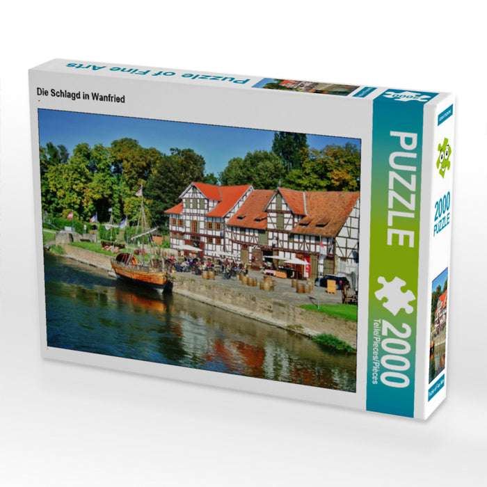 Le Schlagd à Wanfried - Puzzle photo CALVENDO 