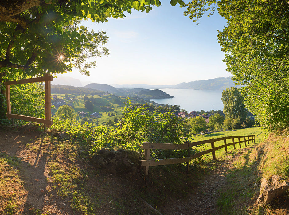 Blick zum Thunersee vom Büel 2000 Teile Puzzle quer - CALVENDO Foto-Puzzle'