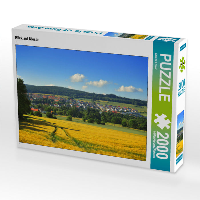 Vue de Nieste - Puzzle photo CALVENDO 