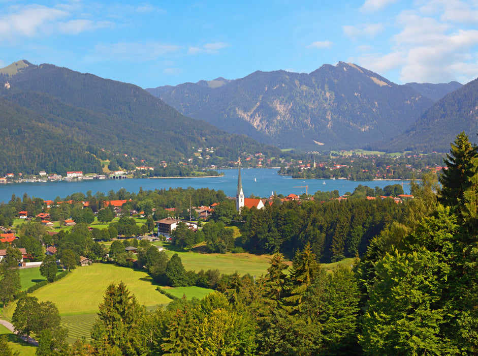 Bad Wiessee am Tegernsee - CALVENDO photo puzzle 