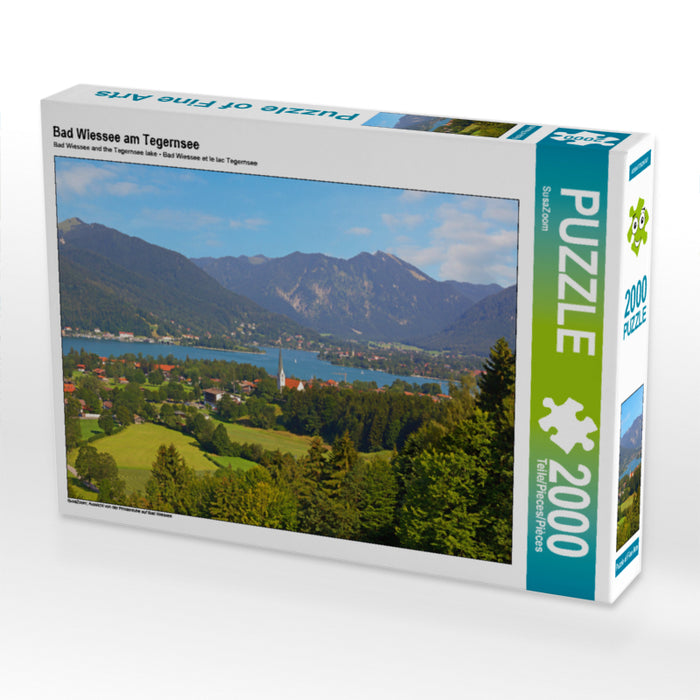 Bad Wiessee am Tegernsee - CALVENDO photo puzzle 