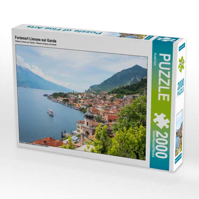 Holiday resort Limone sul Garda - CALVENDO photo puzzle 