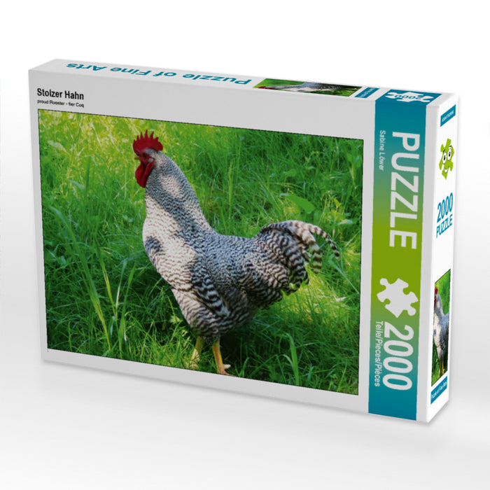 Proud Rooster - CALVENDO photo puzzle 