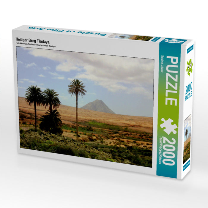 Holy Mountain Tindaya - CALVENDO photo puzzle 