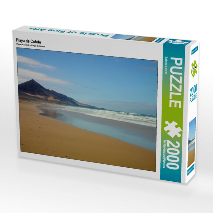 Playa de Cofete - CALVENDO photo puzzle 