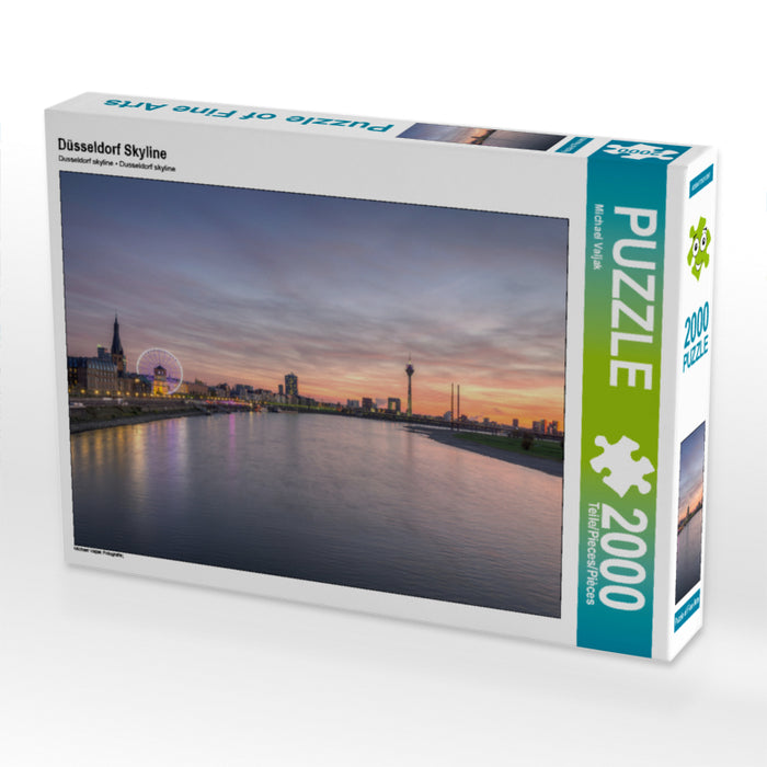 Düsseldorf Skyline - CALVENDO photo puzzle 