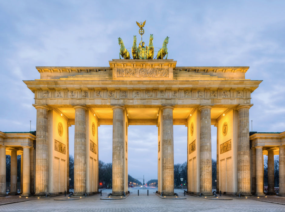 Brandenburger Tor Berlin 2000 Teile Puzzle quer - CALVENDO Foto-Puzzle'