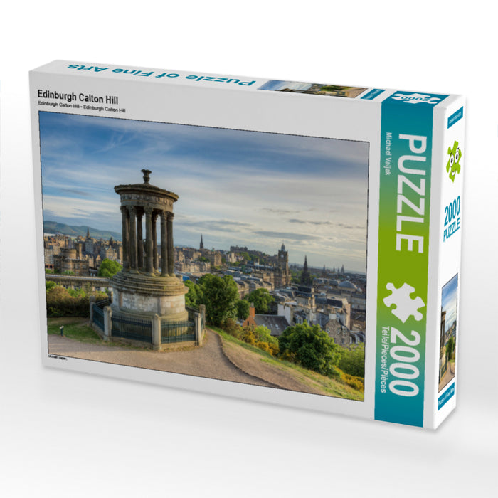 Edinburgh Calton Hill - CALVENDO photo puzzle 