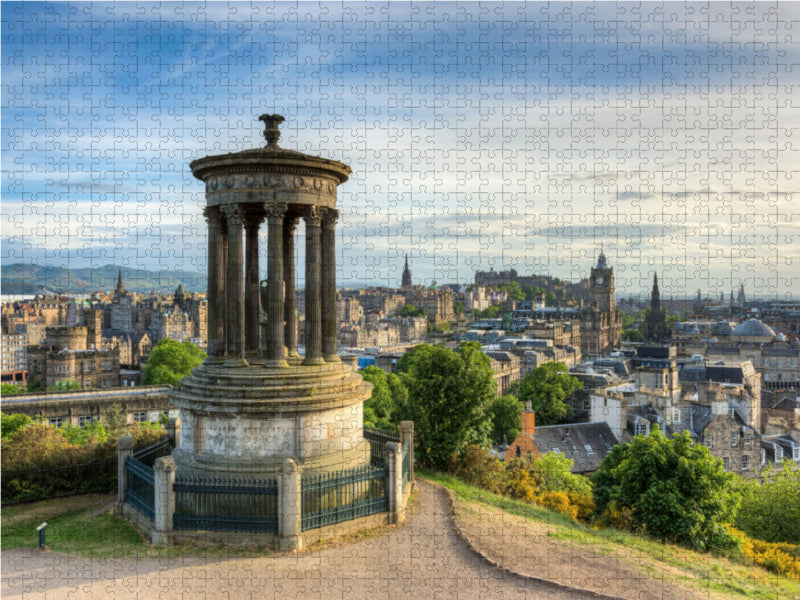 Edinburgh Calton Hill - CALVENDO photo puzzle 