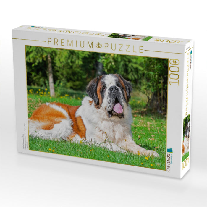 Selbst liegend ein Riese - CALVENDO Foto-Puzzle'