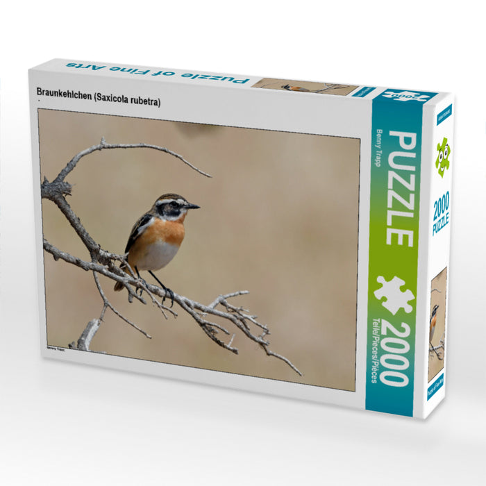 Whinchat (Saxicola rubetra) - CALVENDO photo puzzle 