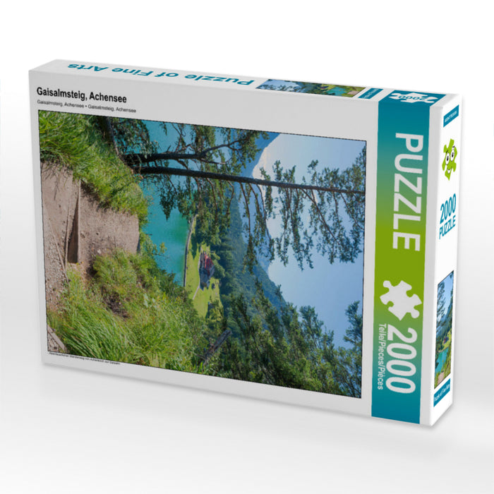 Gaisalmsteig, Achensee 2000 Teile Puzzle hoch - CALVENDO Foto-Puzzle'