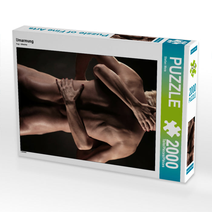 Umarmung 2000 Teile Puzzle hoch - CALVENDO Foto-Puzzle'