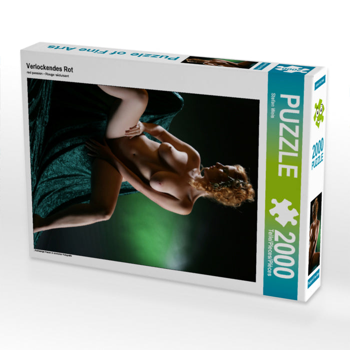 Verlockendes Rot 2000 Teile Puzzle hoch - CALVENDO Foto-Puzzle'