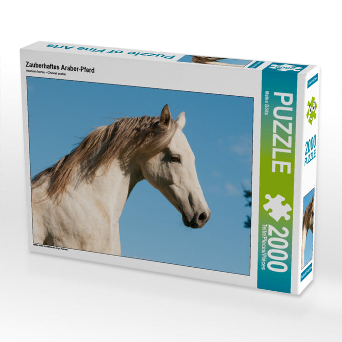 Cheval arabe magique - Puzzle photo CALVENDO 