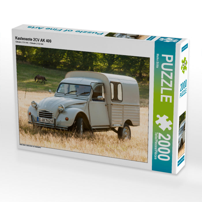 Coffret canard 2CV AK 400 - Puzzle photo CALVENDO 