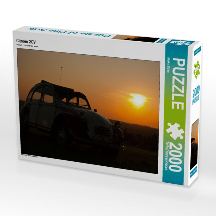Citroën 2CV 2000 Teile Puzzle quer - CALVENDO Foto-Puzzle'