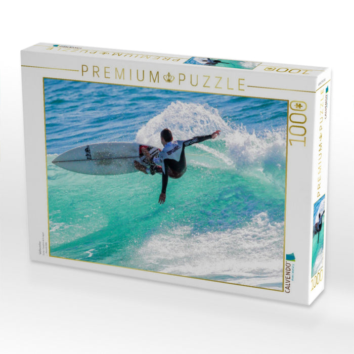Wellenreiter - CALVENDO Foto-Puzzle'