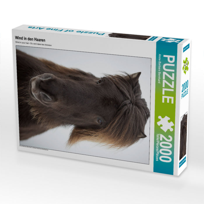 Wind in den Haaren 2000 Teile Puzzle hoch - CALVENDO Foto-Puzzle'