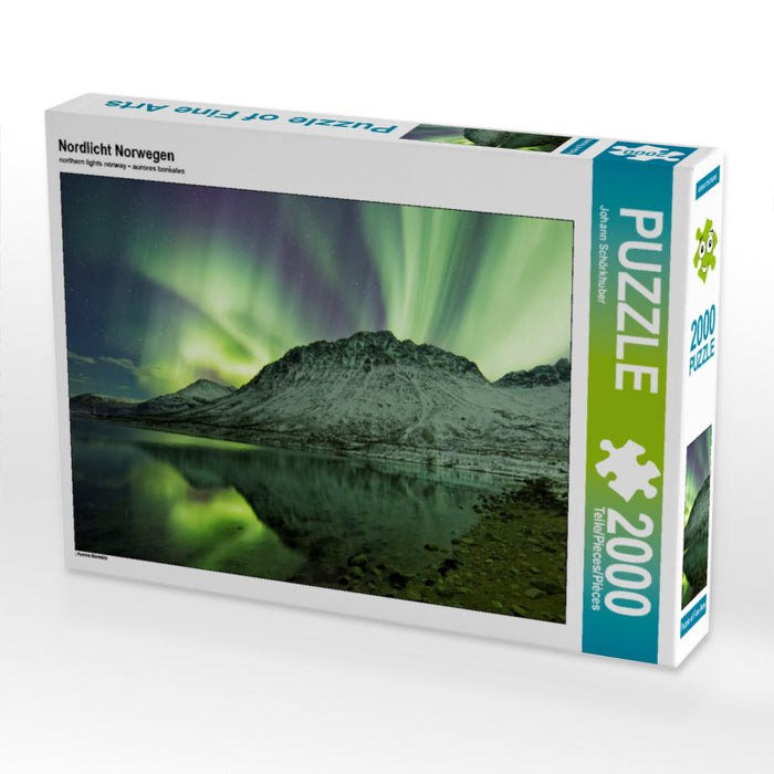 Northern Lights Norway - CALVENDO photo puzzle 