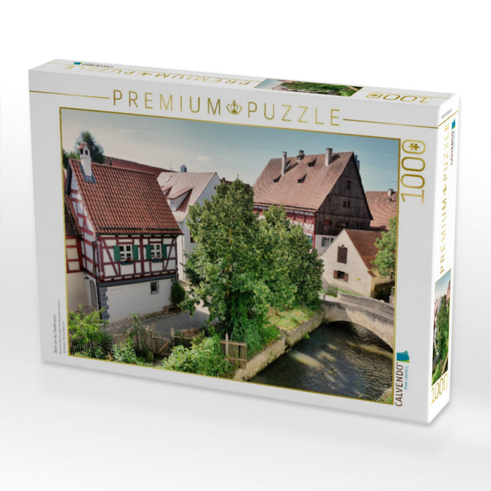 View from the city wall - CALVENDO photo puzzle 