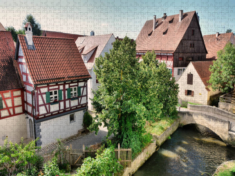 View from the city wall - CALVENDO photo puzzle 