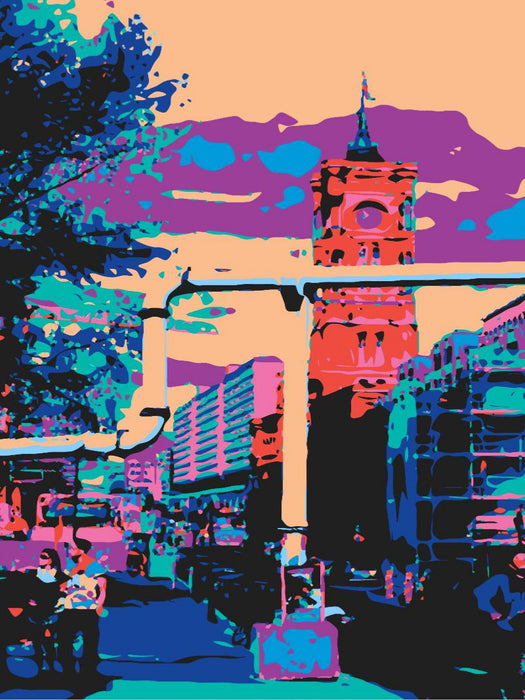 Rotes Rathaus - CALVENDO Foto-Puzzle'
