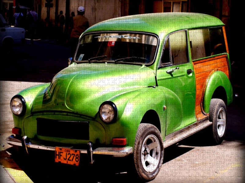 Morris Traveller - Ein Motiv aus dem Kalender "Auto-Legenden - British Classics" - CALVENDO Foto-Puzzle'
