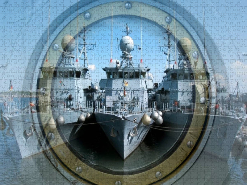 Ein Motiv aus dem Kalender Marinestützpunkt Kiel - CALVENDO Foto-Puzzle'