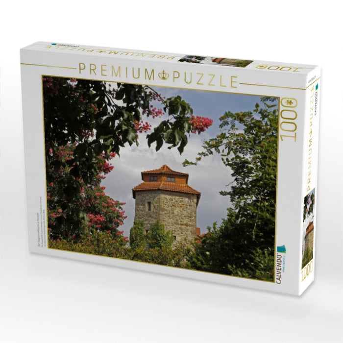 Der Haspelmathturm in Hameln - CALVENDO Foto-Puzzle'