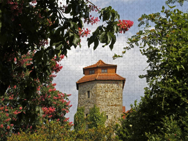 Der Haspelmathturm in Hameln - CALVENDO Foto-Puzzle'