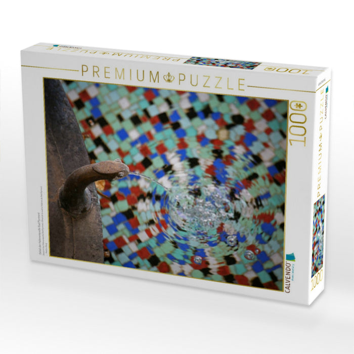 Detail der Helenenquelle Bad Pyrmont - CALVENDO Foto-Puzzle'