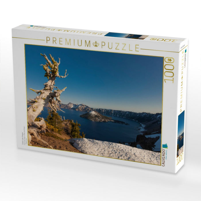 Crater Lake, Oregon - CALVENDO Foto-Puzzle'