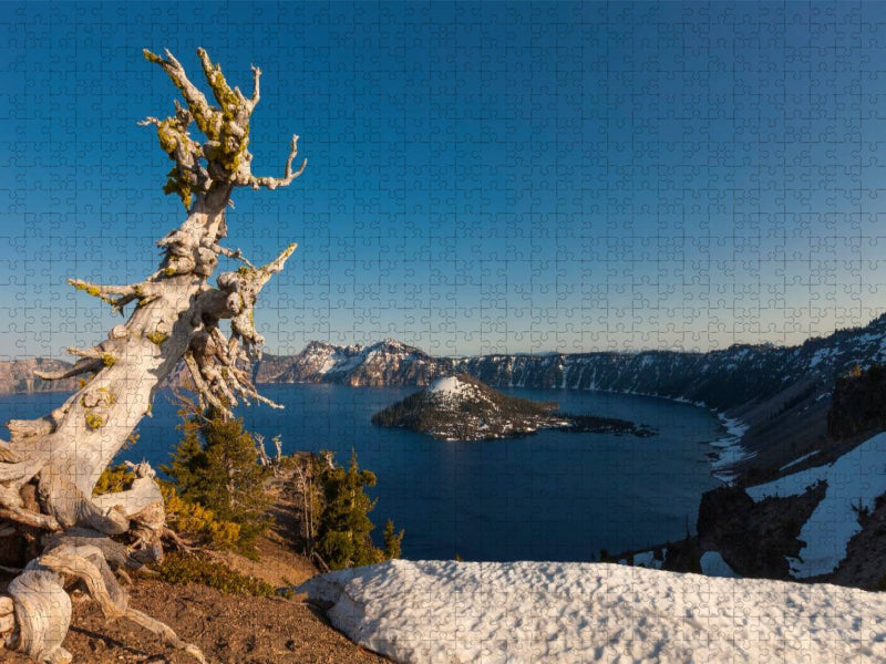 Crater Lake, Oregon - CALVENDO Foto-Puzzle'