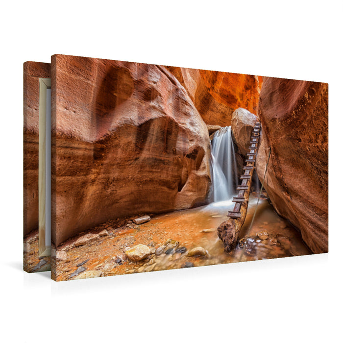 Premium Textil-Leinwand Kanarra Creek, Utah