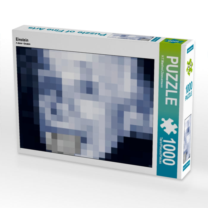 Einstein 1000 Teile Puzzle quer - CALVENDO Foto-Puzzle'