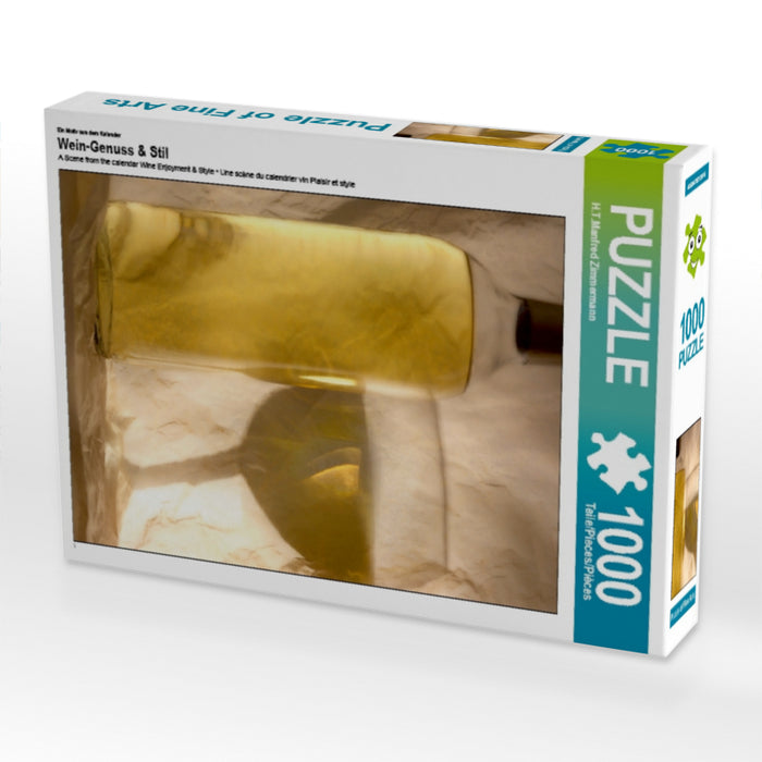 Ein Motiv aus dem Kalender Wein-Genuss & Stil 1000 Teile Puzzle hoch - CALVENDO Foto-Puzzle'