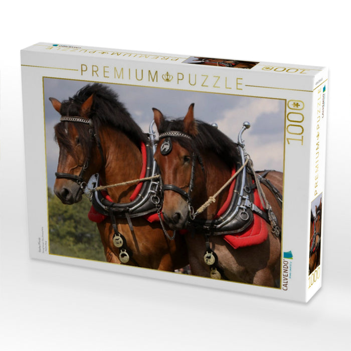 Starke Pferde - CALVENDO Foto-Puzzle'