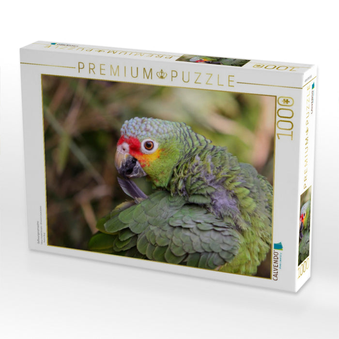 Gelbwangenamazone - CALVENDO Foto-Puzzle'