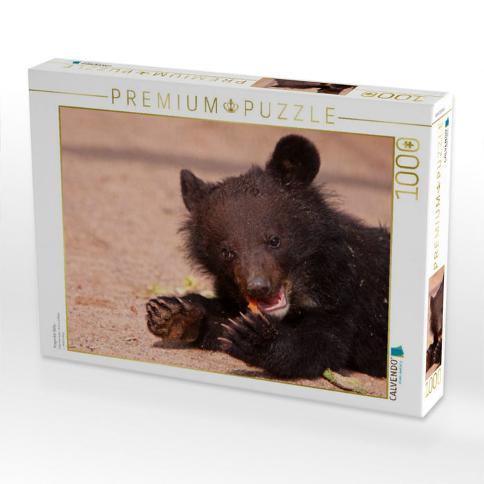 Kragenbär Baby - CALVENDO Foto-Puzzle'