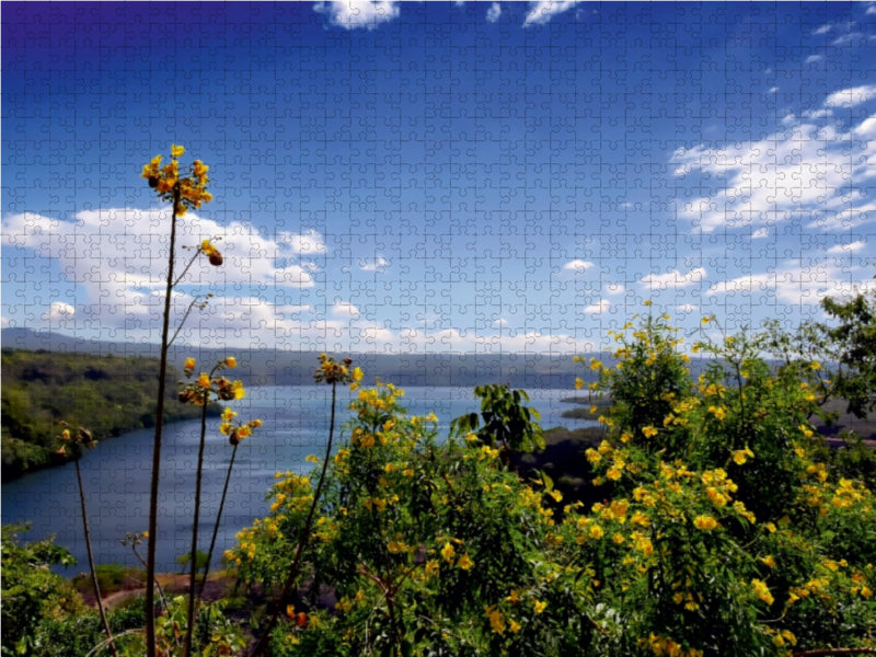 Masaya – Laguna de Apoyo 1000 Teile Puzzle quer - CALVENDO Foto-Puzzle'