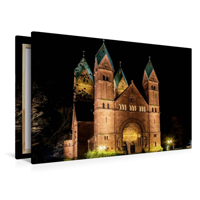 Premium Textil-Leinwand Erlöserkirche