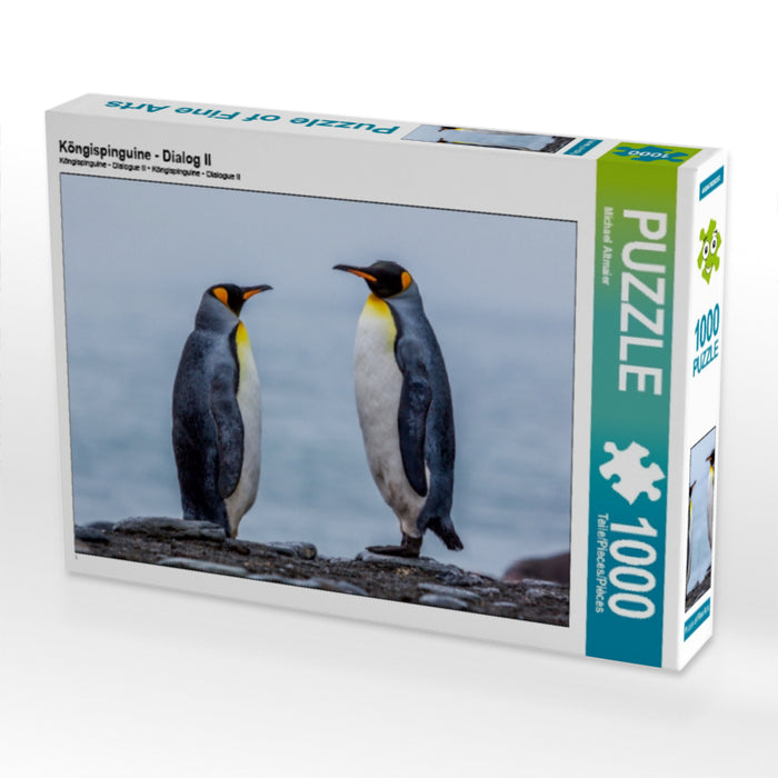 King Penguins - Dialogue II - CALVENDO photo puzzle 