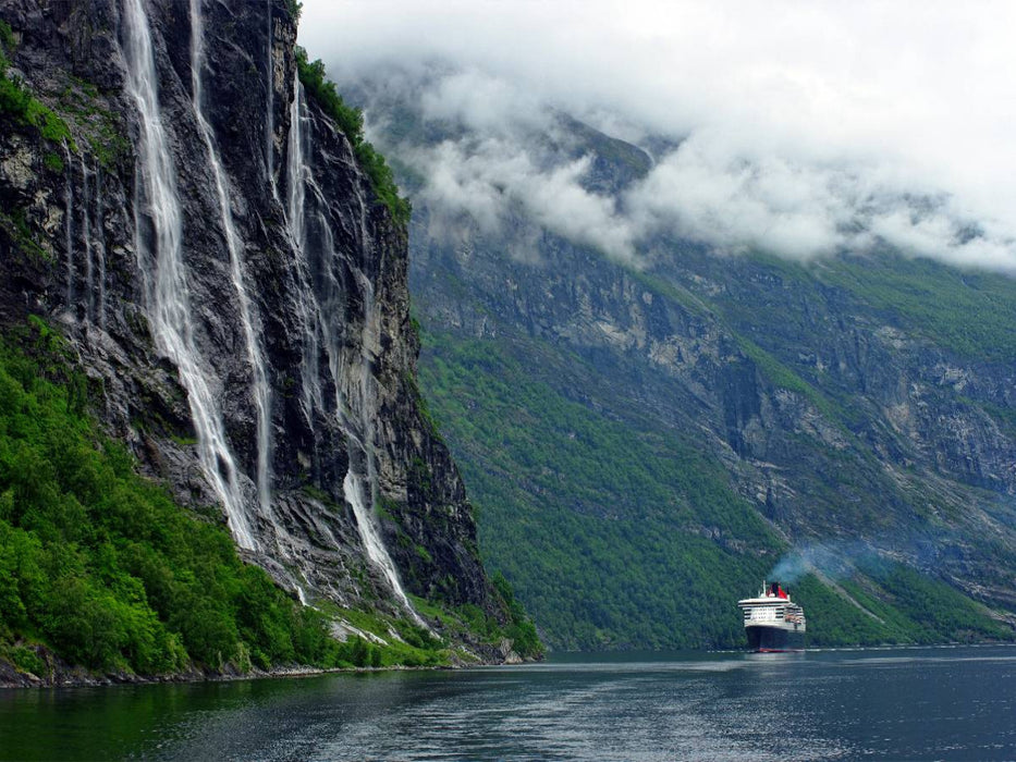 Geiranger Fjord - CALVENDO Foto-Puzzle'